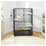 Frisco Collapsible Wire Cat Cage Playpen
