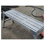 Aluminum Folding Work Platform 13"x50"x20-1/2"