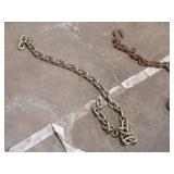 Lot of (1 Bucket) Assorted Chains, Various Sizes and Lengths
