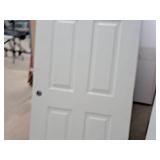 Entry Door | 6-panel, Pre Drilled, No Hardware 36"x79-1/2"