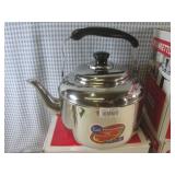 (F-0) 3 Stainless Kettles with Soun...