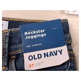 Lot of (2) Old Navy Baby Clothes 3T - Rock Star Jeggings