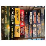 MAIN - Large Collection of Clive Cussler and Lee Child Books