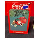 BASEMENT - Coca-Cola Christmas Ornament Lot