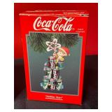 BASEMENT - Lot of 3 Coca-Cola Brand Christmas Ornaments