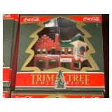 BASEMENT - Coca-Cola Trim-A-Tree Collection Set of 4 Ornaments