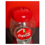 BASEMENT - Coca-Cola Collectors Club Memorabilia Lot - Bags, Dispenser, and Glasses