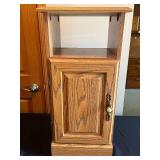 MAIN - Wooden Cabinet with Shelf and Door