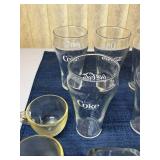MAIN - Vintage Glassware Collection - Coca Cola Glasses, Mugs, and Shot Glasses