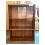 MAIN - Wooden 3-Shelf Bookcase