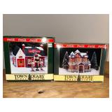 BASEMENT - Coca-Cola Town Square Collection - Set of 6 Holiday Village Figures & Buildings