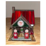 BASEMENT - Coca-Cola Stained Glass Gas Station Model
