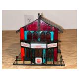 BASEMENT - Vintage Coca Cola Stained Glass Theater Model