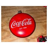 BASEMENT - Lot of Coca-Cola Christmas Ornaments and Decorations