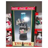 BASEMENT - Coca-Cola Collectible Christmas Ornaments and Tree Topper Lot