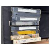 GARAGE - Large Lot of Mixed Media: VHS Tapes and DVDs