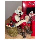 BASEMENT - Coca-Cola Santa Tablepiece Collectibles