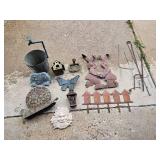 Large Lot of Yard and Garden Decor