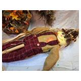 Scarecrow, Wood Box, Fall Decor