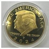 Donald Trump 2024 Take America Back Coin