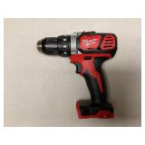 MILWAUKEE Drill: 18V DC, Compact, 1/2 in Chuck, 1,800 RPM Max