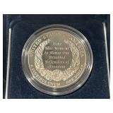 2010-W Disabled Veterans Silver Dollar Proof 189,881 Minted