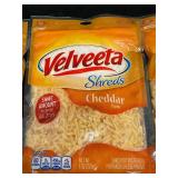 F - Lot of 3 Velveeta Shreds Cheddar Cheese 8oz Bags