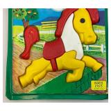 Misc. Vintage  Puzzles Including Charlie Brown & More IDEAL Horse Puzzle Missing 1 Piece)