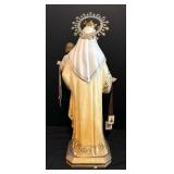 Vintage Virgen del Carmen Sculpture