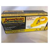 American Gardner4 Inch Rechargeable Grass Sheer Model 900056