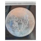 GENUINE UNCIRCULATED 2011 AMERICAN EAGLE SILVER DOLLAR