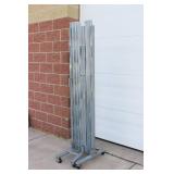 Portable Folding Security Gate 12 Ft Long X 6 Ft High ULIN H 4104 Heavy Duty Steel Security Gate