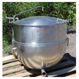 Steam Kettle 40 Gallons Groen Brand, Stainless Steel Commercial Heavy Duty.