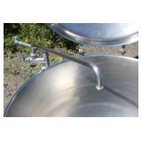 Steam Kettle 40 Gallons Groen Brand, Stainless Steel Commercial Heavy Duty.