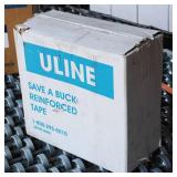 ULINE S - 7838,  Save A Buck Reinforced Kraft Tape 2.75 Inch X 375 Ft Long Case Of 8 Rolls