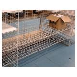 Grid Panel Shelving Section 25"x246"x84"