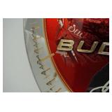 Dale Earnhardt Jr Budweiser 23" Round Glass Mirror NASCAR Anheuser Busch...