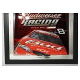 Dale Earnhardt Jr Budweiser Official Beer Racing Collectible Framed Mirror Sign