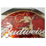 Unique Oval Dale Earnhardt Jr Budweiser Official Beer Racing Collectible Mirror Sign