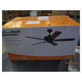 new ellington 52 inch anvil 3- speed reversible ceiling fan with 2-mounting aoptions