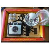 Vintage Brownie Holiday Flash camera with original box