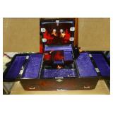 2 Japanese Lacquer jewelry boxes
