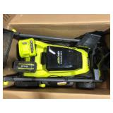 RYOBI 40V HP Brushless 20 in. Cordless Electric Battery Multi-Blade Walk Behind Self-Propelled Mower - 8.0Ah Battery & Charger Customer Returns See Pictures