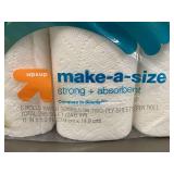 Up & Up Make-A-Size Paper Towels - 6 Double Rolls