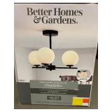 Better Homes & Gardens Arbordale Heights Matte Black Chandelier