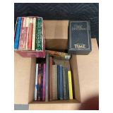Mixed Lot of Books - Dictionaries, Encyclopedias, and Novels