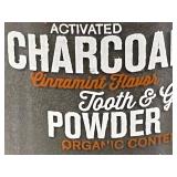 Lot of 7 inVitamin Activated Charcoal Tooth & Gum Powder - Natural Cinnamint Flavor