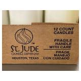 Lot of 24 St. Jude Candle Company 12-Count Candles