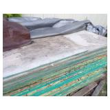 Approximately 50 Sheets of 1/2" Particle Board Some used some partial