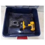DeWalt 18v Drill with Charger and Battery